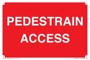 PEDESTRAIN ACCESS